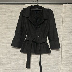 Banana Republic Button-Up Jacket with Belt